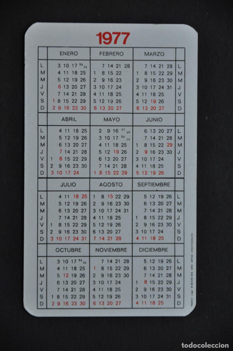 Coleccionismo calendarios: CALENDARIO DE PIENSOS BIONA 1977 - Foto 2