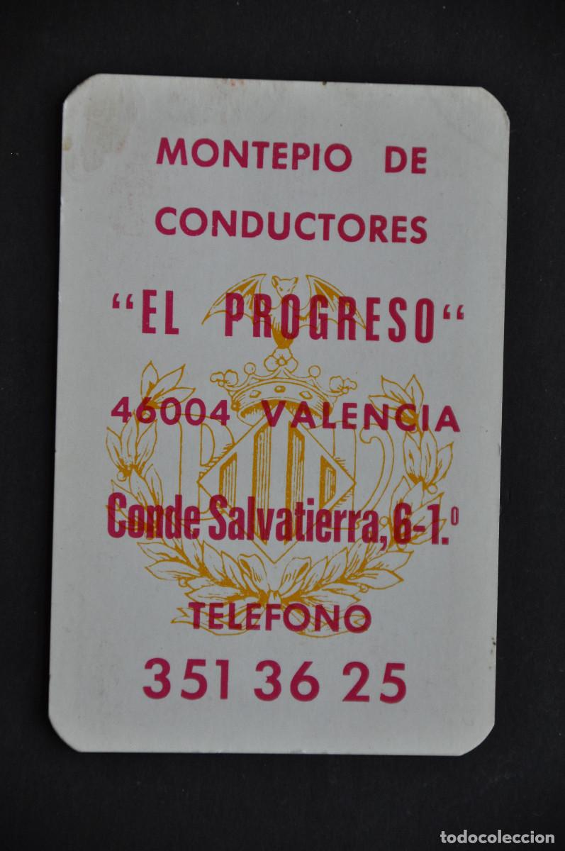 Coleccionismo calendarios: CALENDARIO 1985 DEL BANCO DE VALENCIA - MONTEP&Iacute;O DE CONDUCTORES &rdquo;EL PROGRESO&rdquo; (VALENCIA)