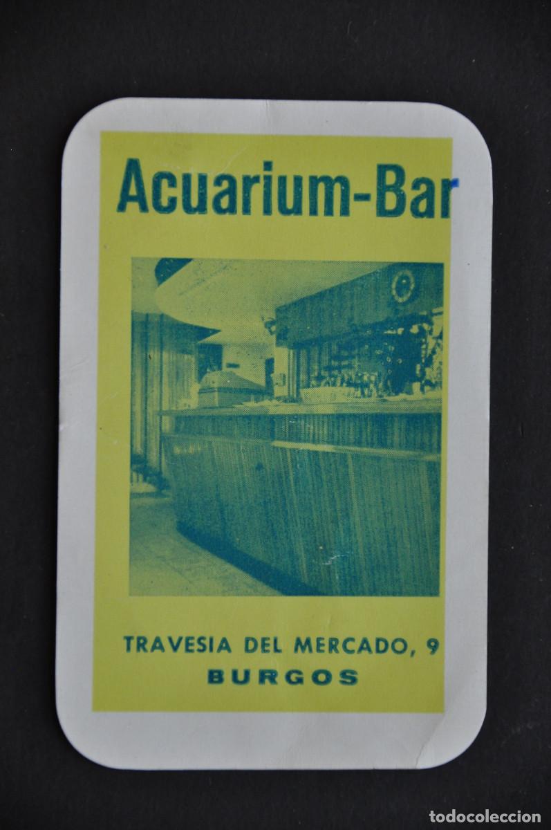 Coleccionismo calendarios: CALENDARIO DEL ACUARIUM-BAR DE BURGOS - 1966