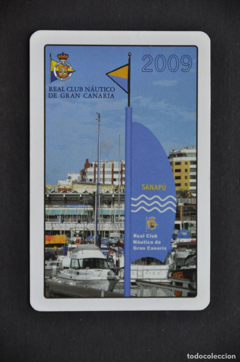 Coleccionismo calendarios: CALENDARIO FOURNIER DEL REAL CLUB NA&Uacute;TICO DE GRAN CANARIA 2009