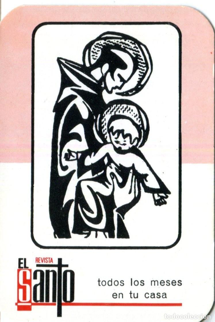 Coleccionismo calendarios: CALENDARIO RELIGIOSO REVISTA EL SANTO DE SANTANDER A&Ntilde;O 1990 VER FOTOS