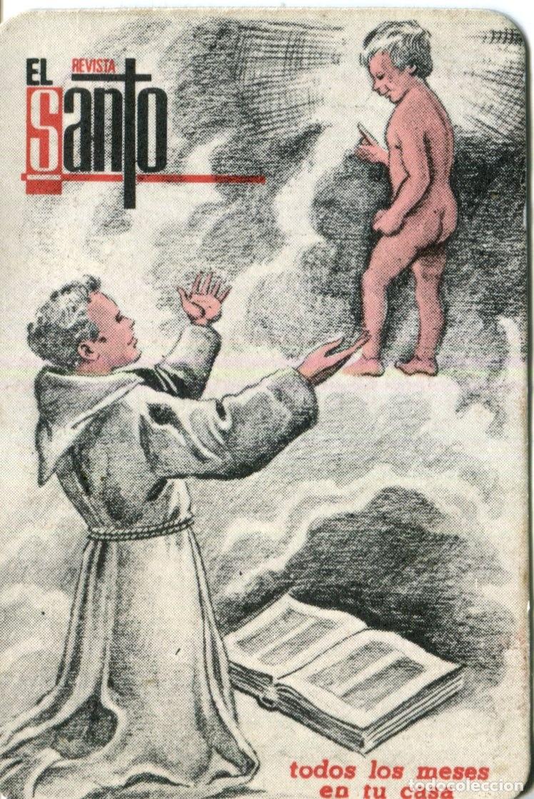 Coleccionismo calendarios: CALENDARIO RELIGIOSO REVISTA EL SANTO DE SANTANDER A&Ntilde;O 1984 VER FOTOS