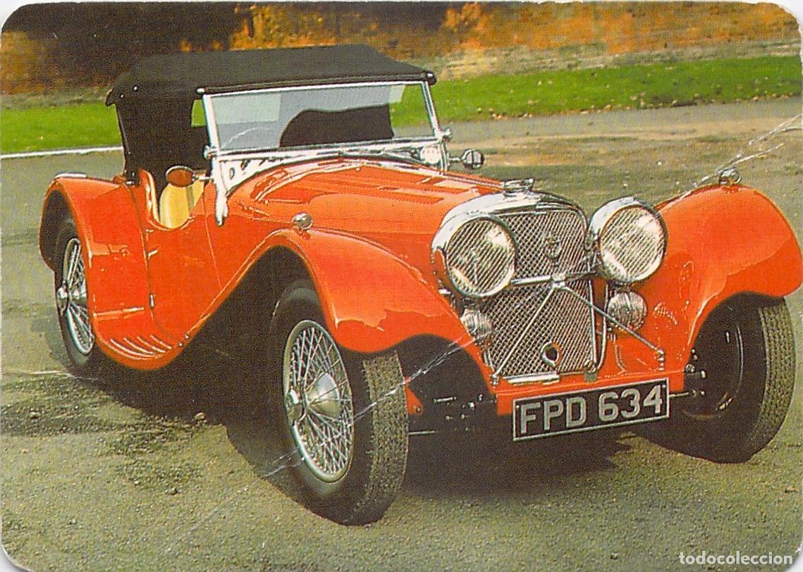 Coleccionismo calendarios: Calendario publicitaria con calendario de coche cl&aacute;sico de 1992