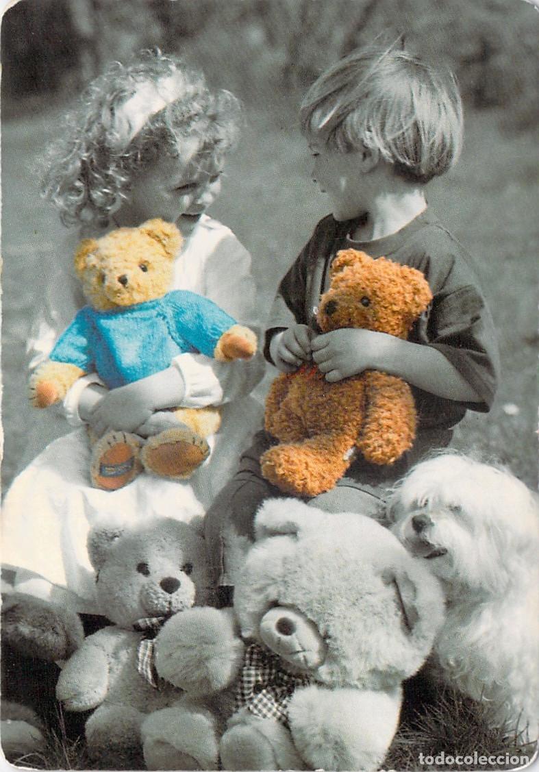 Coleccionismo calendarios: Calendario publicitaria de calendario 2010 con ni&ntilde;os y peluches de Alcasser