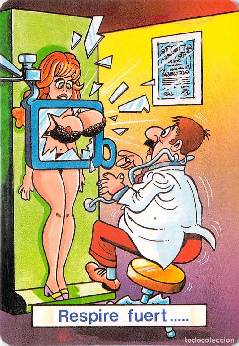 Coleccionismo calendarios: Calendario de humor 1990 Autos Galvez en M&oacute;stoles