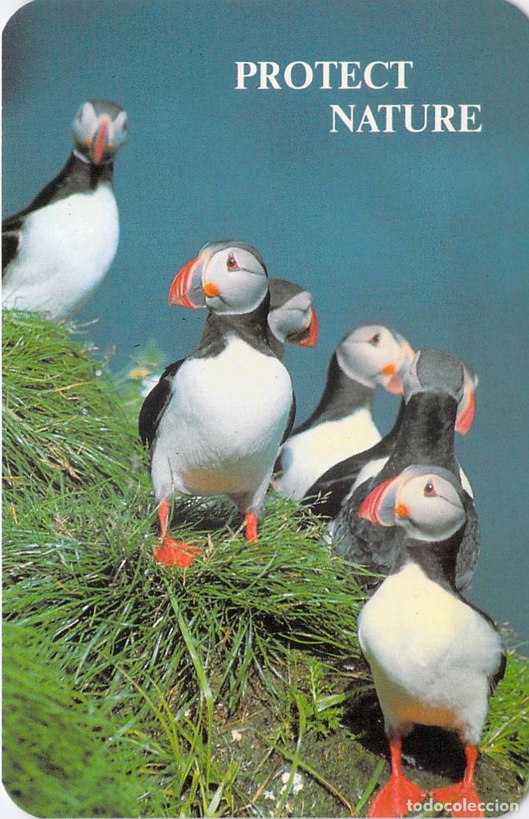 Coleccionismo calendarios: Calendario de 1992 de Aeroflot y frailecillos