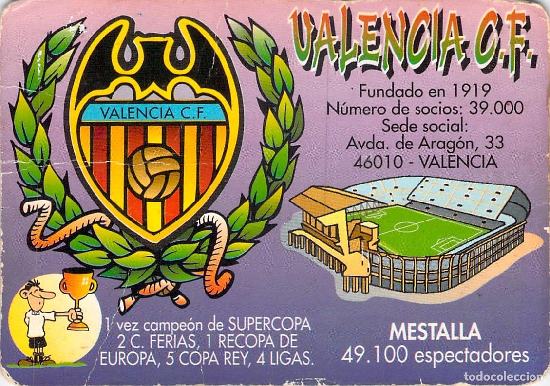 Coleccionismo calendarios: Calendario Valencia CF Estadio Mestalla Calendario 2000 Bar Estaci&oacute;n