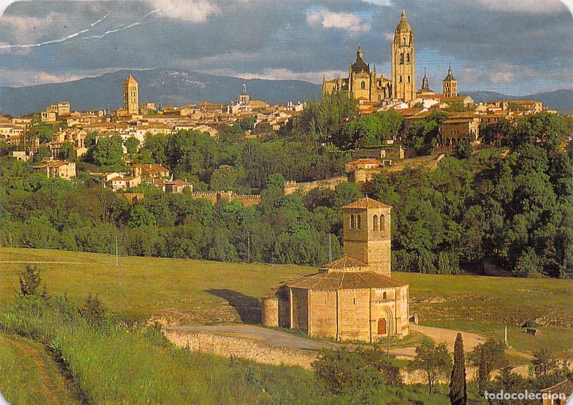 Coleccionismo calendarios: Calendario de Segovia con vista panor&aacute;mica y calendario integrado