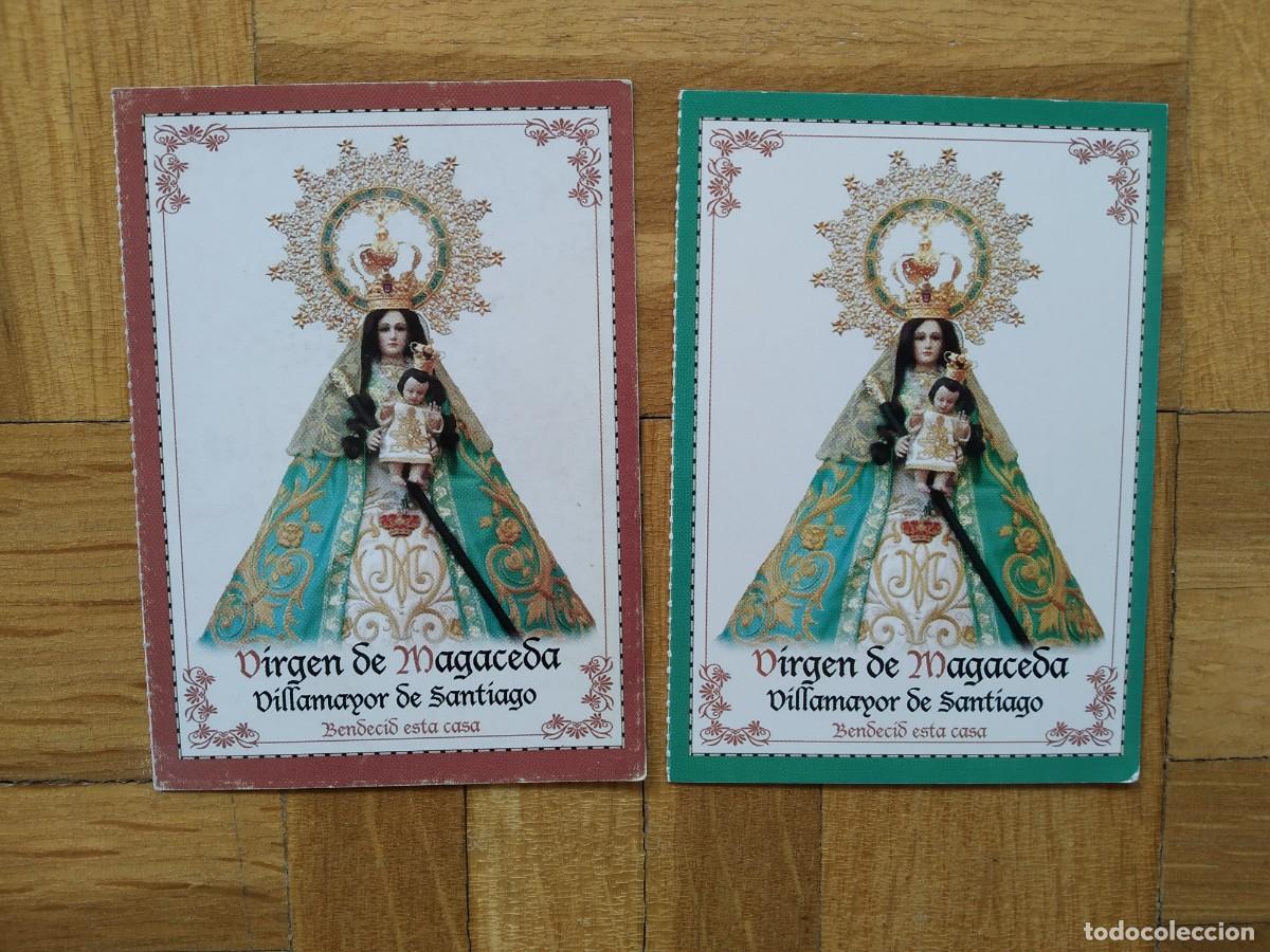 Coleccionismo calendarios: 2 CALENDARIOS VIRGEN DE MAGACEDA VILLAMALLOR DE SANTIAGO CUENCA A&Ntilde;OS 2018 Y 2019 VER FOTOS