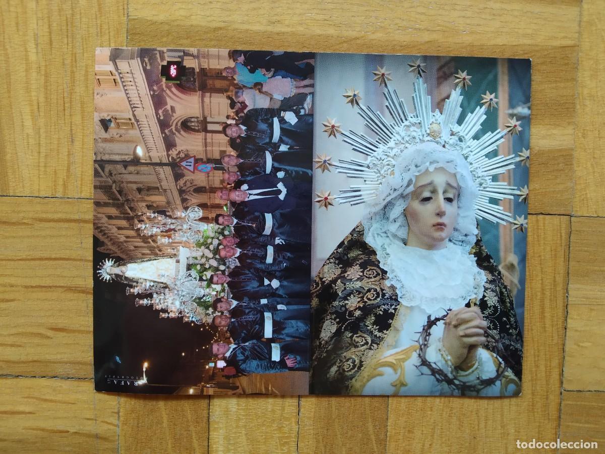 Coleccionismo calendarios: CALENDARIO AGRUPACI&Oacute;N STMA.VIRGEN DE LA SOLEDAD VIERNES SANTO SEMANA SANTA DE LA UNION CARTAGENA