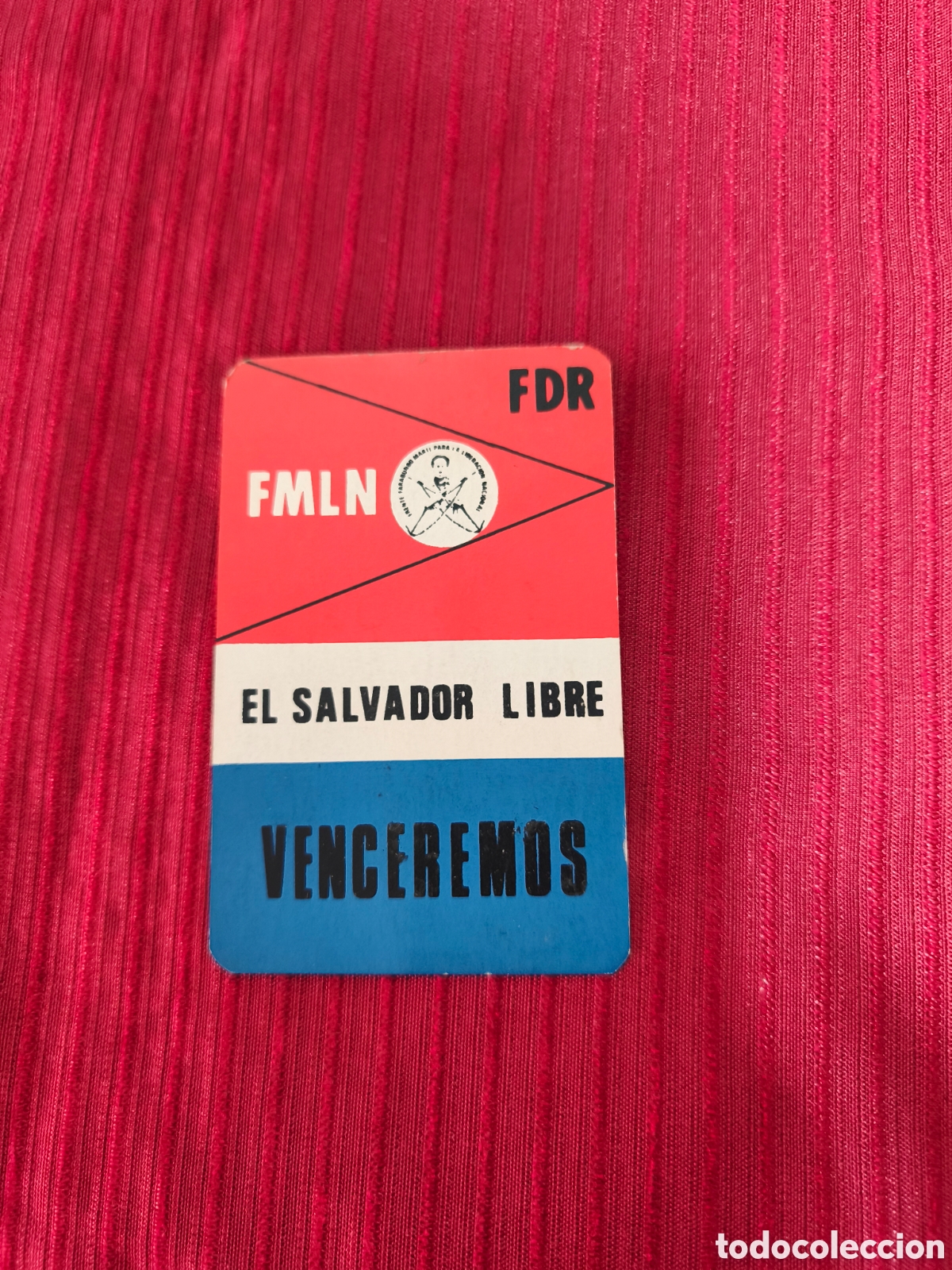 Coleccionismo calendarios: Calendario pol&iacute;tico.El Salvador Libre.FMLN A&ntilde;o 1981