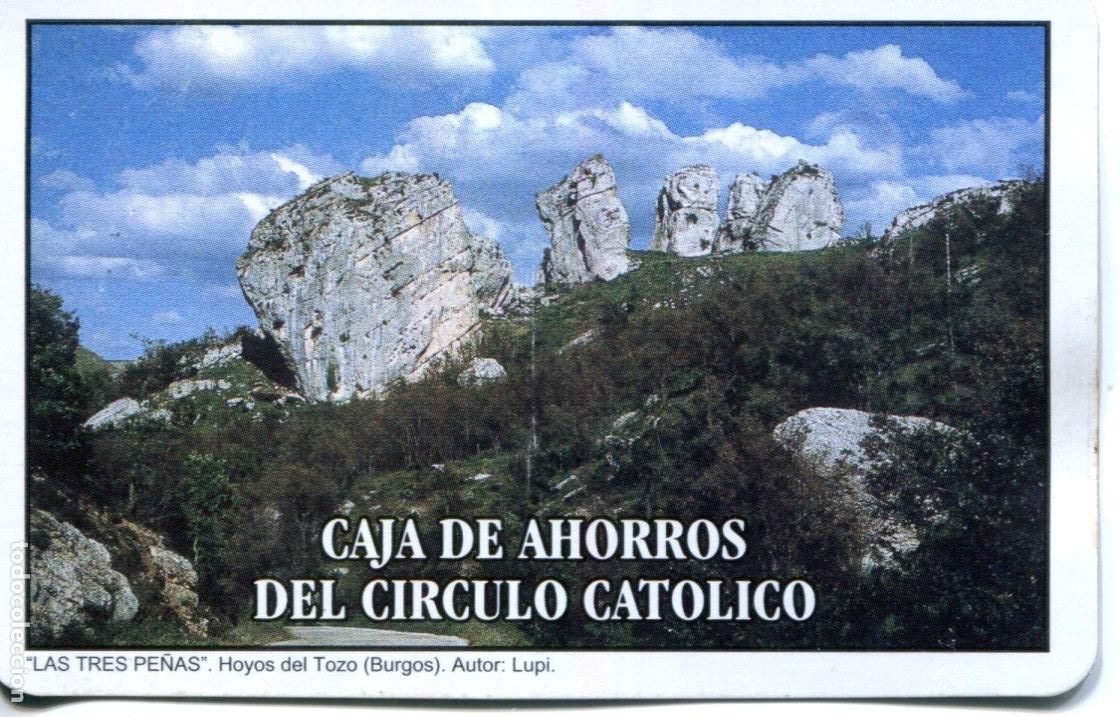 Coleccionismo calendarios: Calendario Fournier Caja de Ahorros del C&iacute;rculo Cat&oacute;lico de Burgos 2001