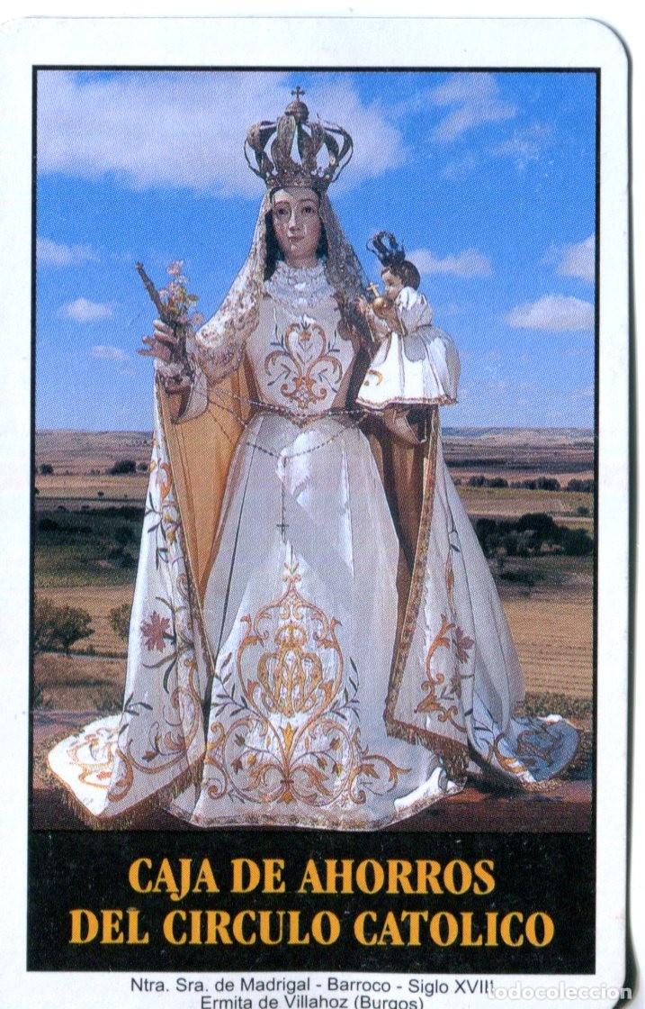 Coleccionismo calendarios: Calendario Fournier Caja de Ahorros del C&iacute;rculo Cat&oacute;lico de Burgos 2001