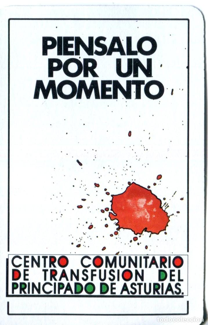 Coleccionismo calendarios: Calendario bolsillo - CENTRO COMUNITARIO DE TRANSFUSI&Oacute;N PRINCIPADO ASTURIAS - FOURNIER - A&ntilde;o 1990