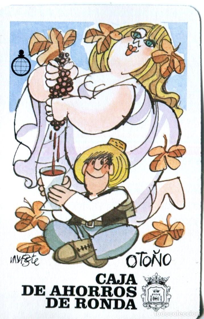 Coleccionismo calendarios: CALENDARIO DE BOLSILLO FOURNIER. A&Ntilde;O 1985. CAJA DE AHORROS DE RONDA MINGOTE OTO&Ntilde;O. BANCOS