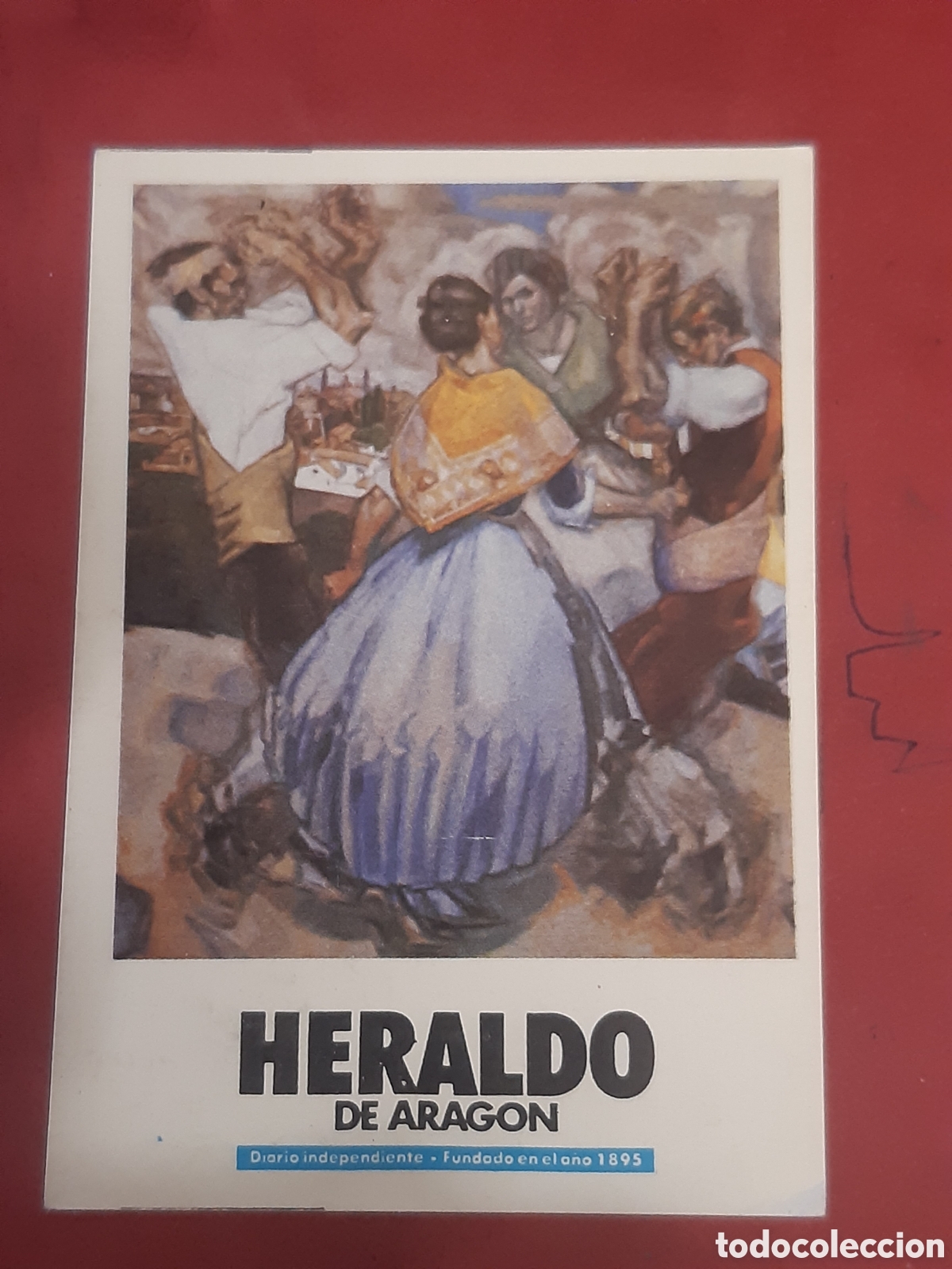 Coleccionismo calendarios: Calendario Heraldo de Aragon 1990