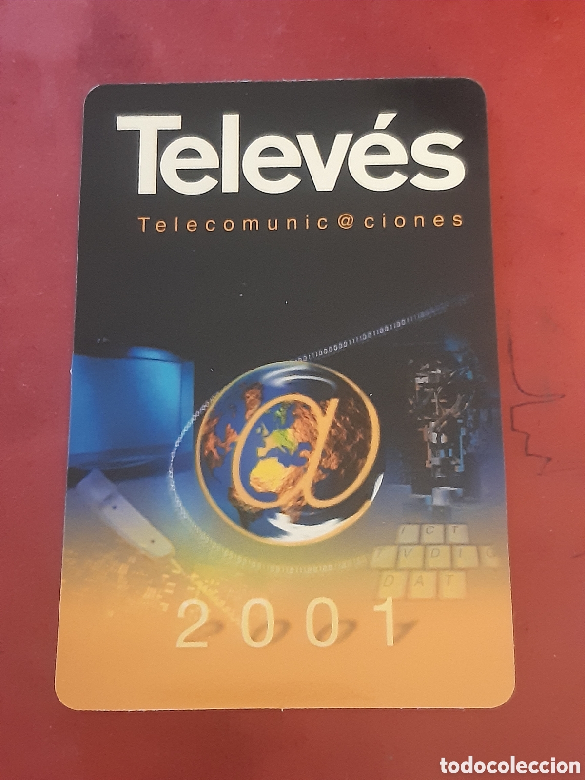 Coleccionismo calendarios: Calendario Televes 2001