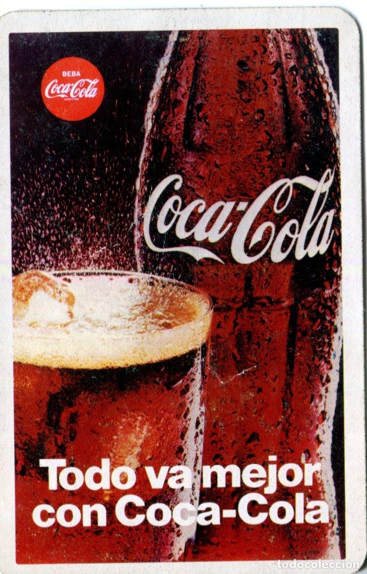 Coleccionismo calendarios: CALENDARIO FOURNIER COCA COLA A&Ntilde;O 1968 BEBIDA