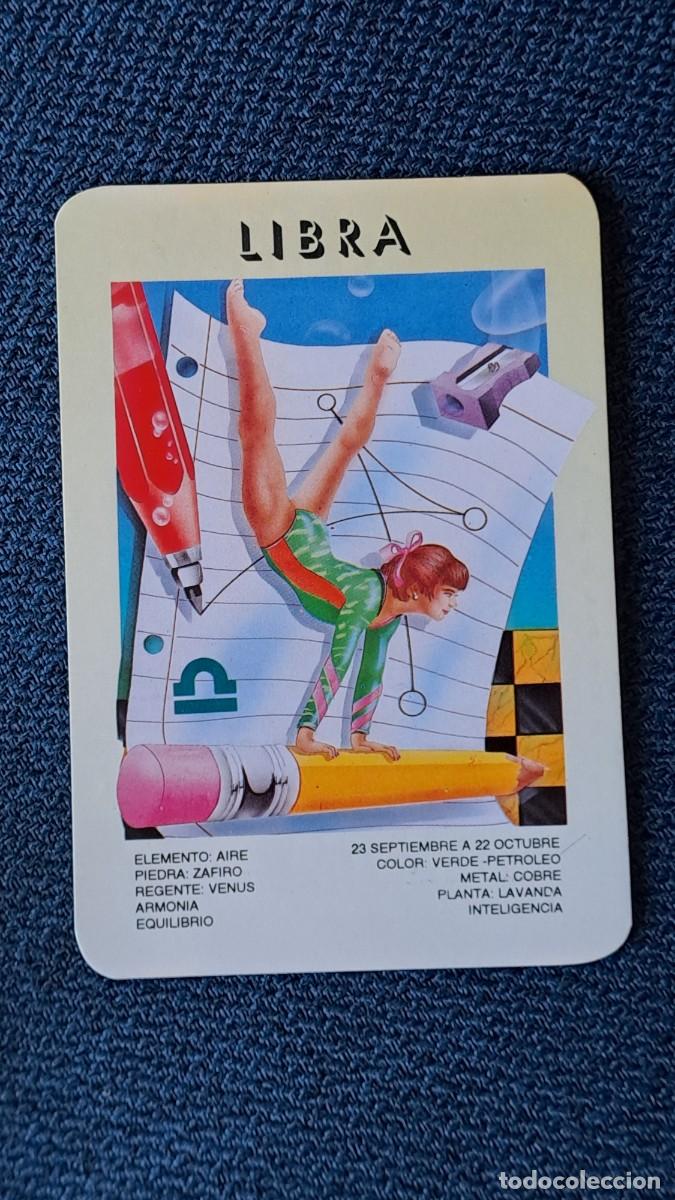 Coleccionismo calendarios: ANTIGUO CALENDARIO DE BOLSILLO SIGNO ZODIACAL LIBRA A&Ntilde;O 1997