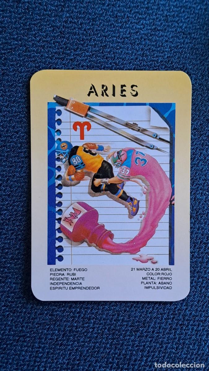 Coleccionismo calendarios: ANTIGUO CALENDARIO DE BOLSILLO SIGNO ZODIACAL ARIES A&Ntilde;O 1997