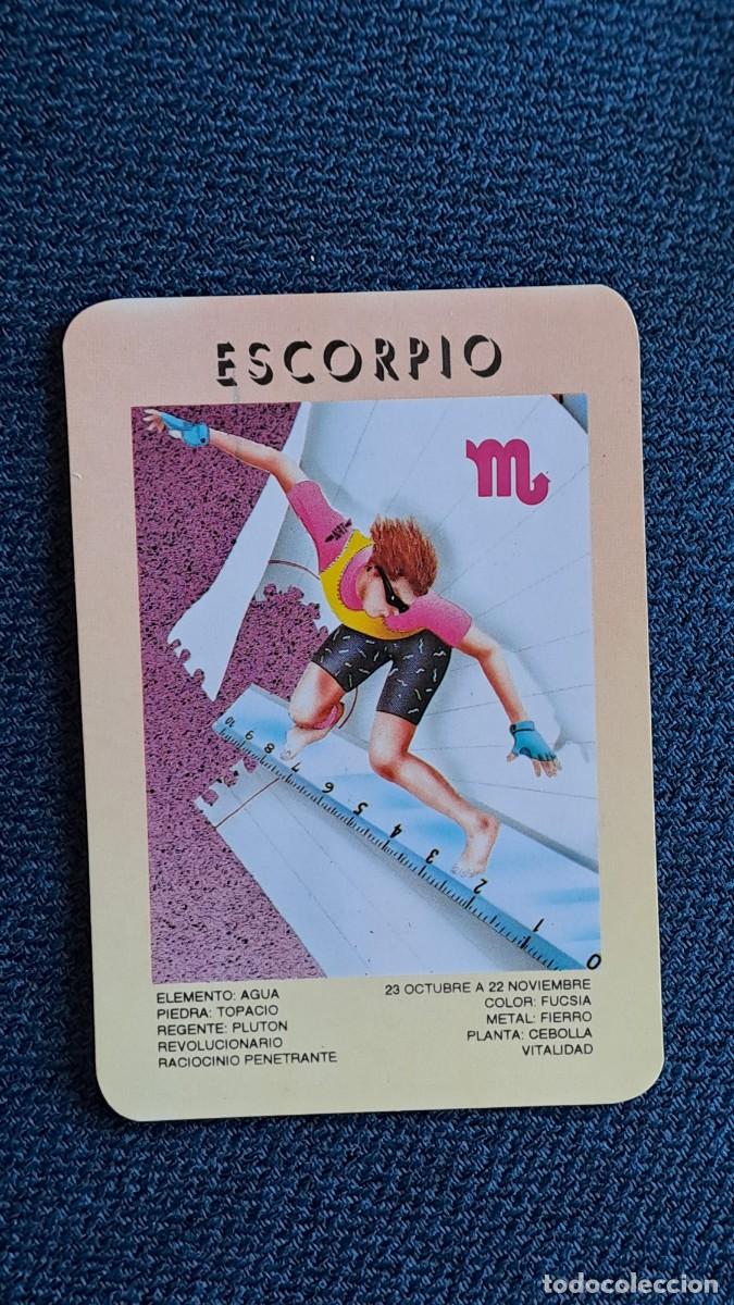 Coleccionismo calendarios: ANTIGUO CALENDARIO DE BOLSILLO SIGNO ZODIACAL ESCORPIO A&Ntilde;O 1997