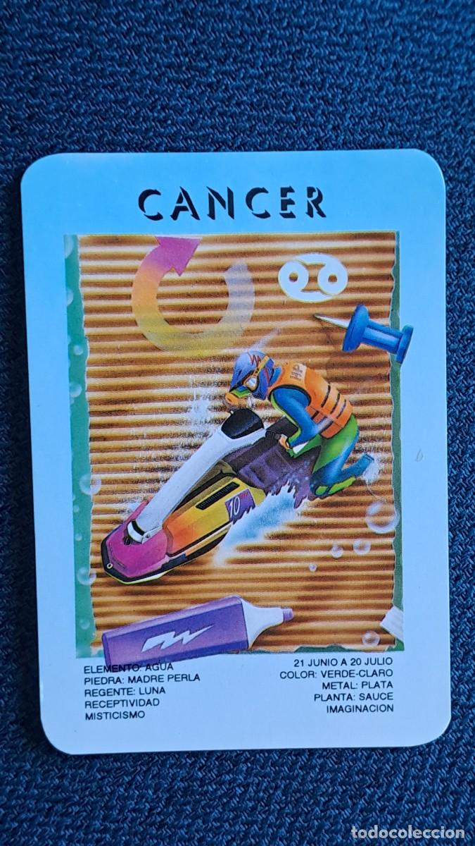 Coleccionismo calendarios: ANTIGUO CALENDARIO DE BOLSILLO SIGNO ZODIACAL CANCER A&Ntilde;O 1997
