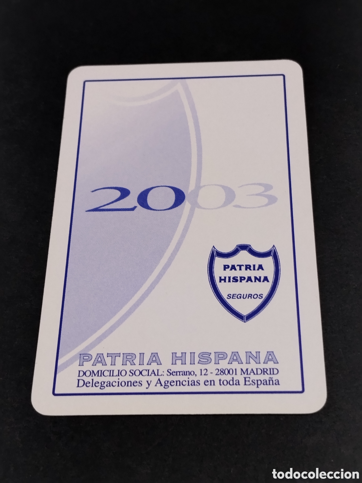 Coleccionismo calendarios: Calendario Fournier patria hispana 2003