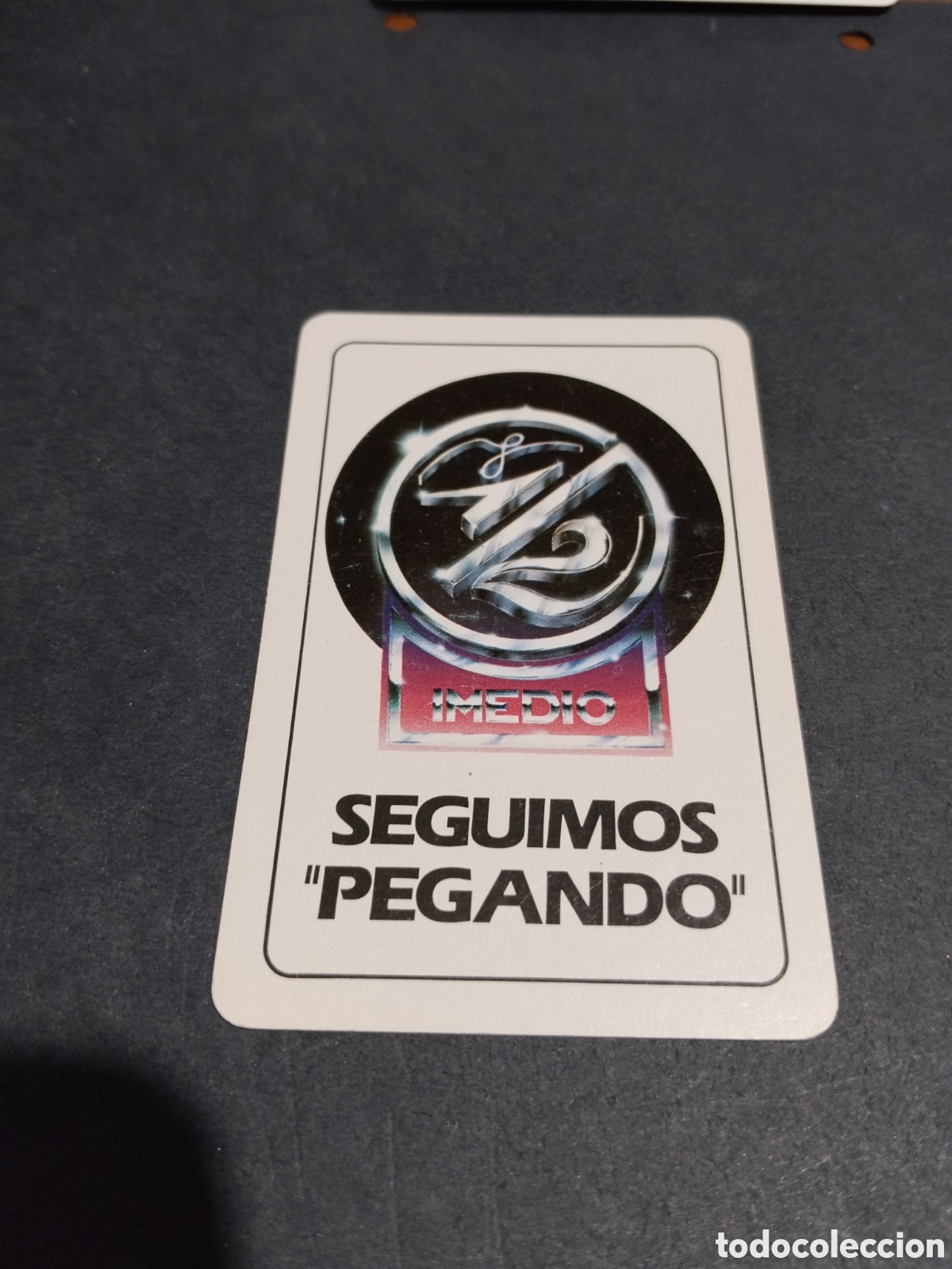 Coleccionismo calendarios: Calendario Fournier pegamento imedio 1984