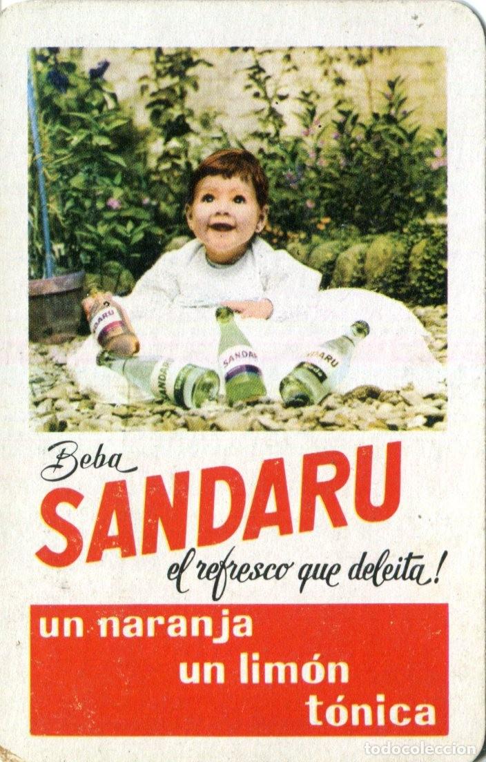 Coleccionismo calendarios: CALENDARIO FOURNIER. SANDARU, EL REFRESCO QUE DELEITA. A&Ntilde;O 1968.