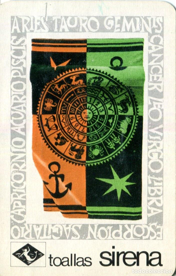 Coleccionismo calendarios: CALENDARIO DE BOLSILLO. FOURNIER. A&Ntilde;O 1968. TOALLAS SIRENA