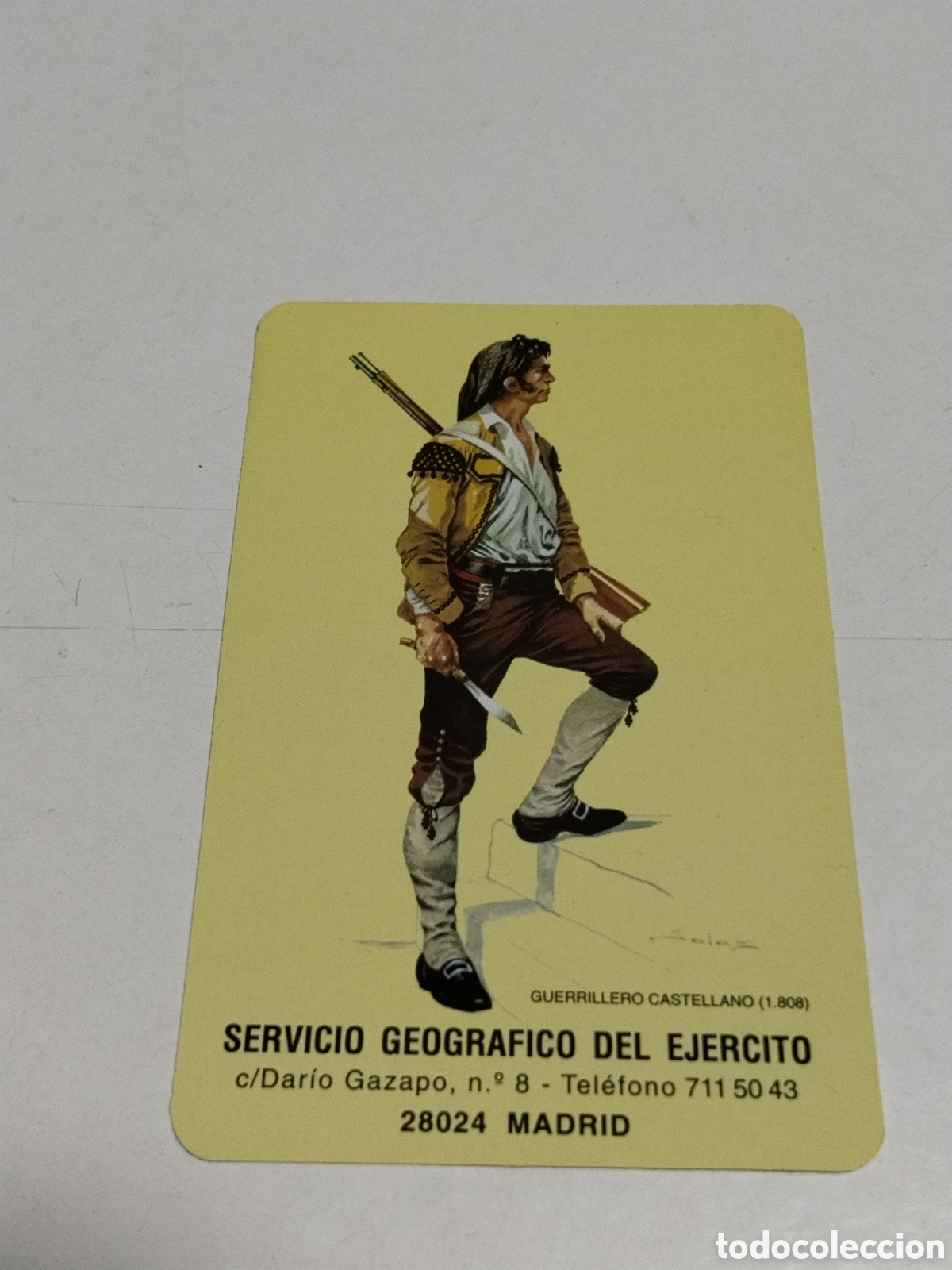 Coleccionismo calendarios: Calendario Fournier 1997 SERVICIO GEOGRAFICO DEL EJERCITO MADRID