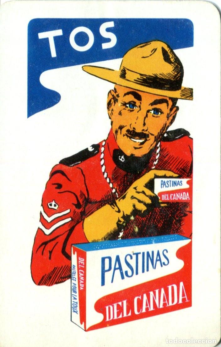 Coleccionismo calendarios: Calendario bolsillo - PASTILLAS PARA LA TOS DEL CANADA - FOURNIER - A&ntilde;o 1968