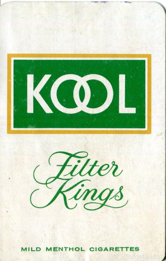 Coleccionismo calendarios: Calendario bolsillo FOURNIER - CIGARRILLOS KOOL FILTER KINGS - A&ntilde;o 1970 TABACO