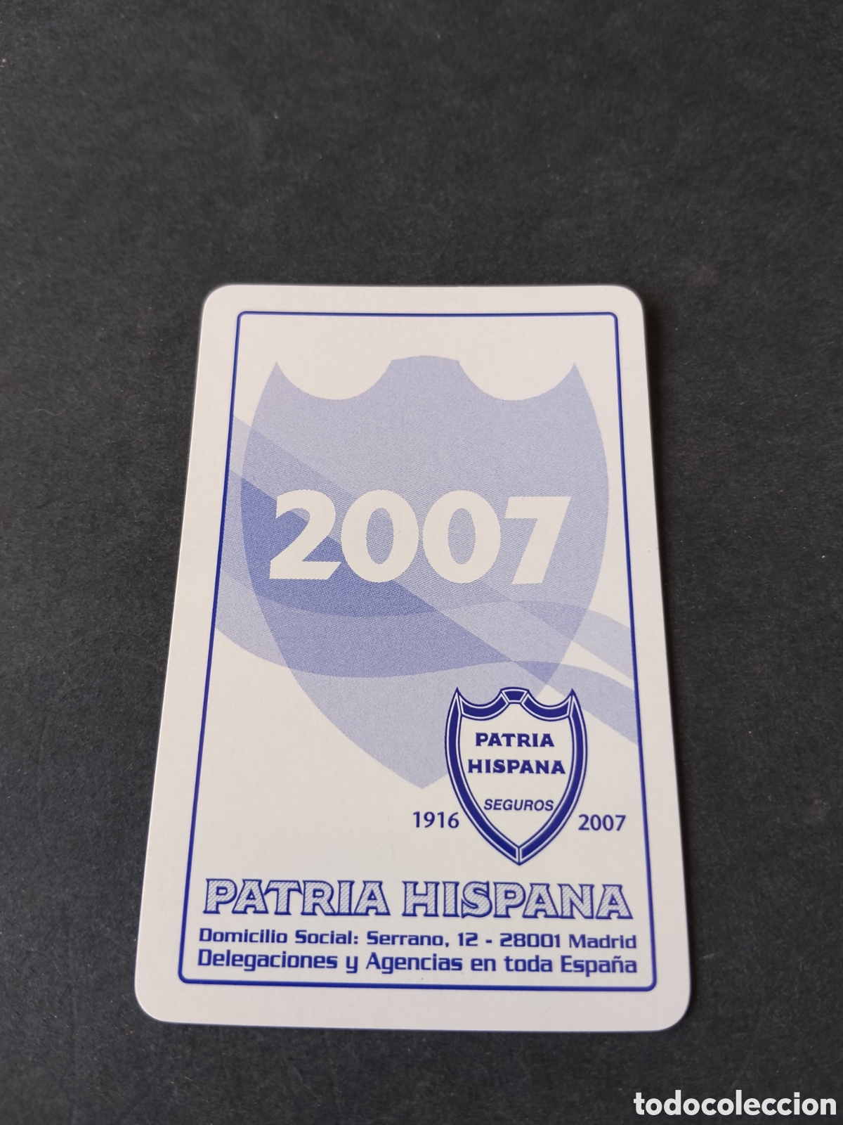 Coleccionismo calendarios: Calendario Fournier patria hispana 2007