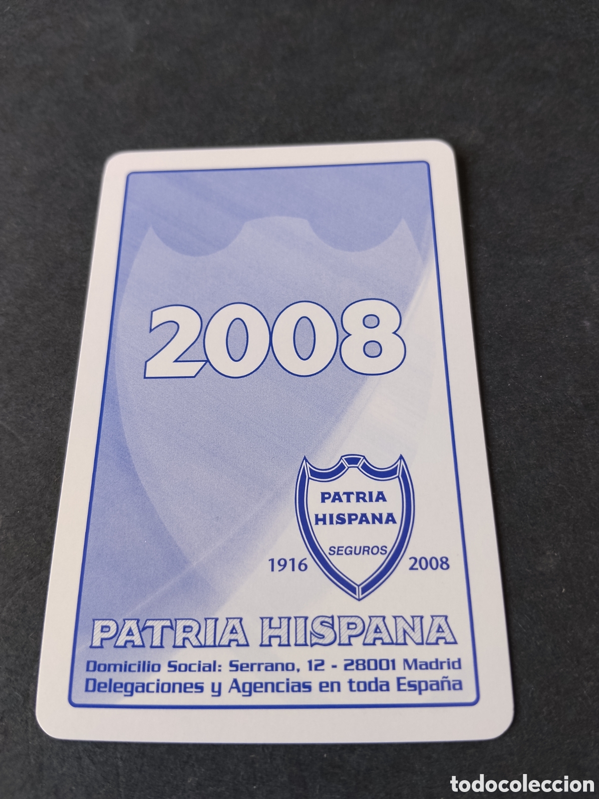 Coleccionismo calendarios: Calendario Fournier patria hispana 2008