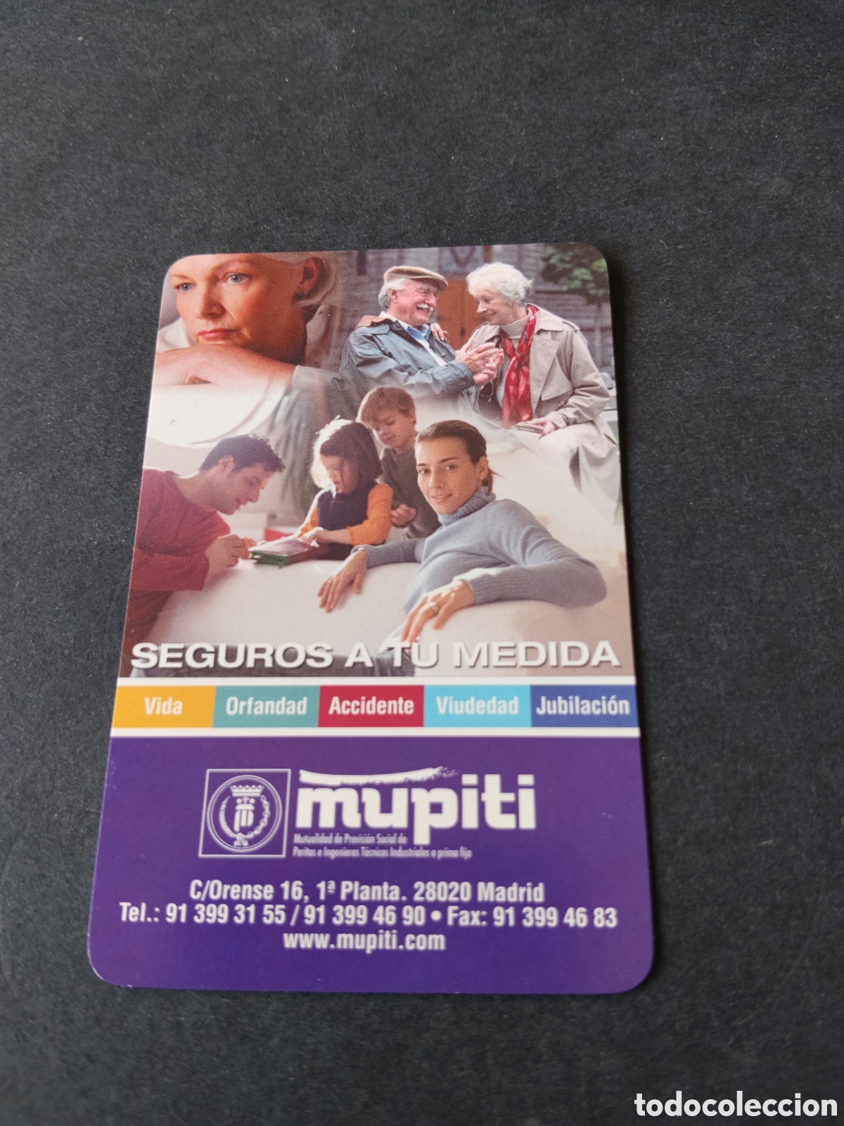Coleccionismo calendarios: Calendario Fournier mupiti 2008