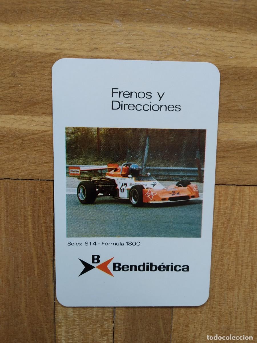 Coleccionismo calendarios: CALENDARIO FOURNIER FRENOS BENDIBERICA COCHE FORMULA 1 F 1 A&Ntilde;O 1976 VER FOTOS NUEVO