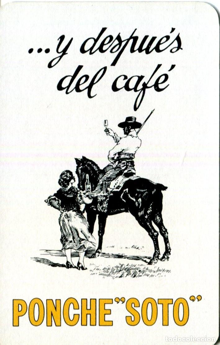 Colecionismo Calend&aacute;rios: CALENDARIO FOURNIER PONCHE SOTO (JEREZ) A&Ntilde;O 1970 BEBIDA