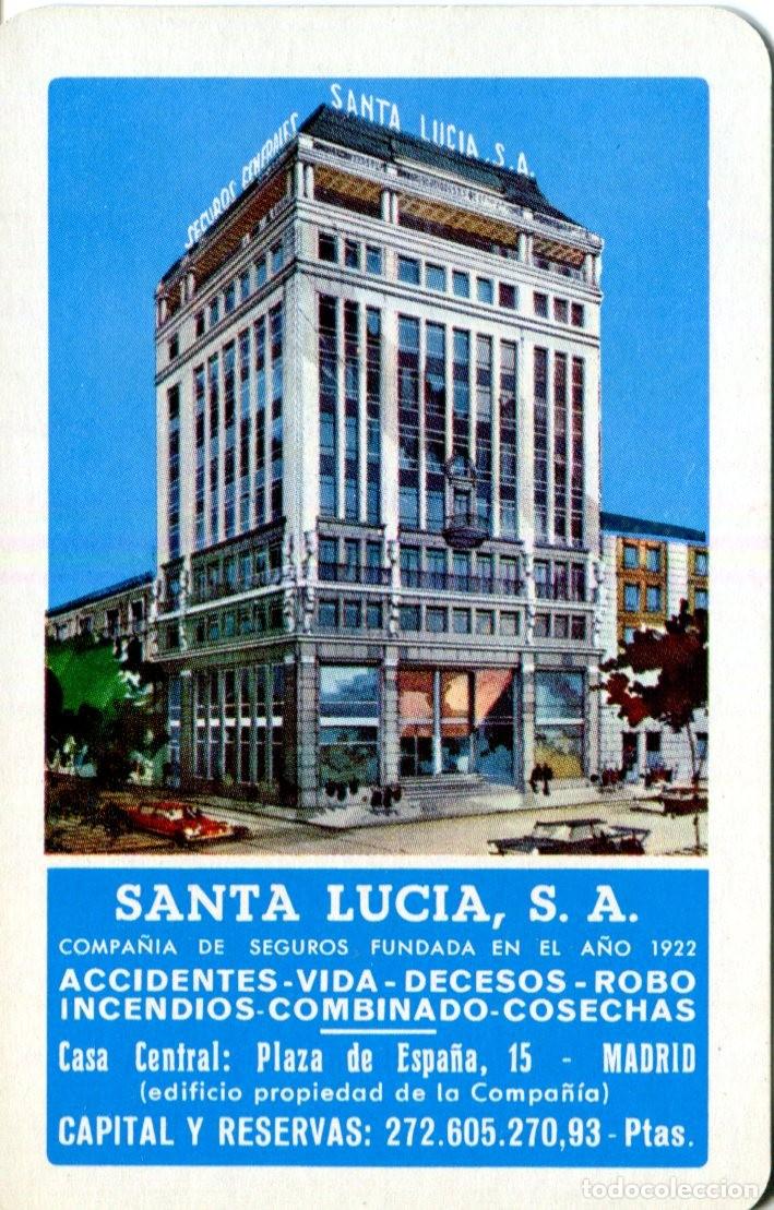 Colecionismo Calend&aacute;rios: CALENDARIO DE BOLSILLO FOURNIER - 1970 SEGUROS SANTA LUCIA SA