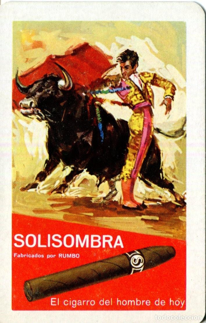Colecionismo Calend&aacute;rios: CALENDARIO DE BOLSILLO FOURNIER. A&Ntilde;O 1970. PUROS CIGARRO SOLISOMBRA TABACO TOROS