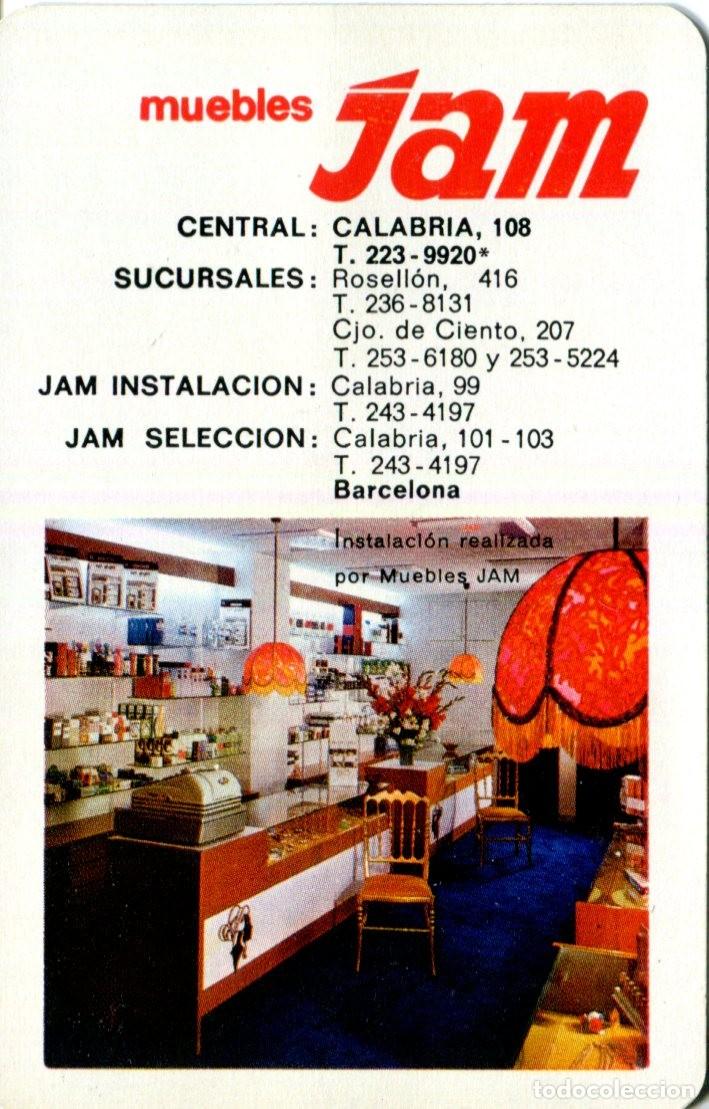 Colecionismo Calend&aacute;rios: FOURNIER CALENDARIO PUBLICIDAD MUEBLES JAM 1970