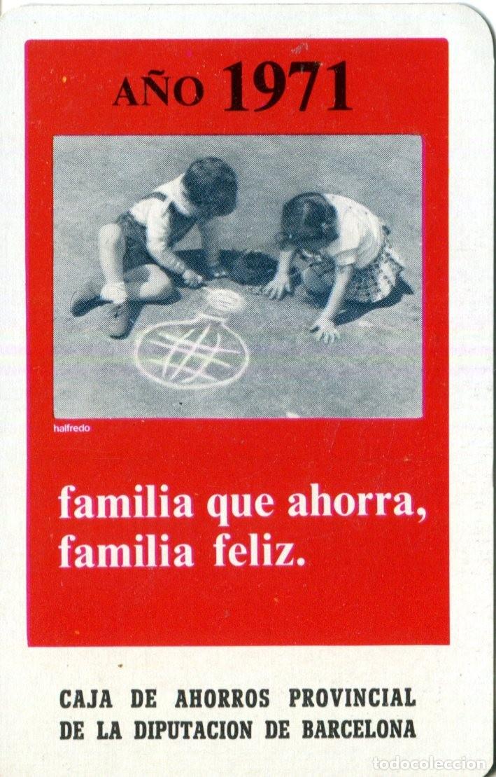 Sammeln von Kalendern: fournier caja ahorros provincial diputacion barcelona 1971 calendario ni&ntilde;os