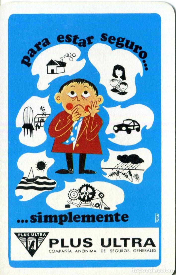 Collectables Calendars: Calendario de H. Fournier 1971 - Seguros PLUS ULTRA