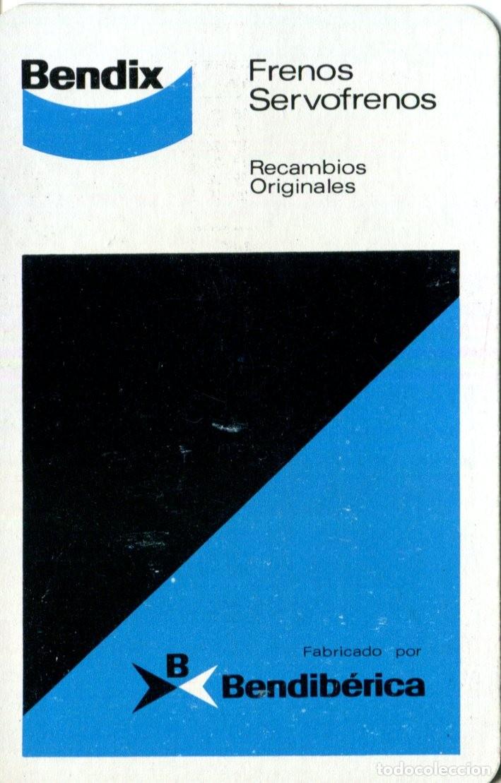Collezionismo Calendari: CALENDARIO BOLSILLO - BENDIB&Eacute;RICA FRENOS SERVOFRENOS - FOURNIER - A&Ntilde;O 1971