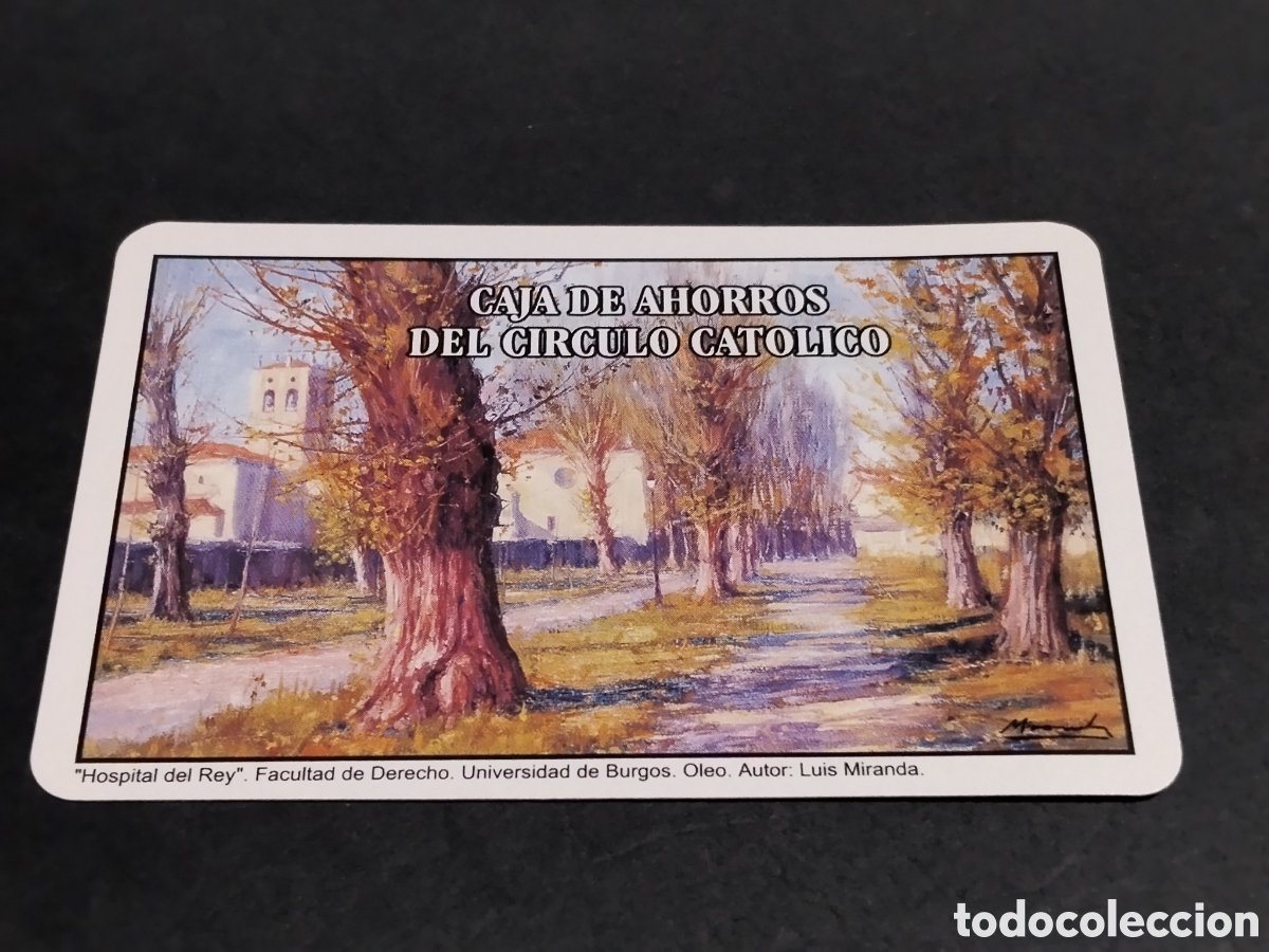 Coleccionismo calendarios: Calendario Fournier Caja de Ahorros del c&iacute;rculo cat&oacute;lico 2000