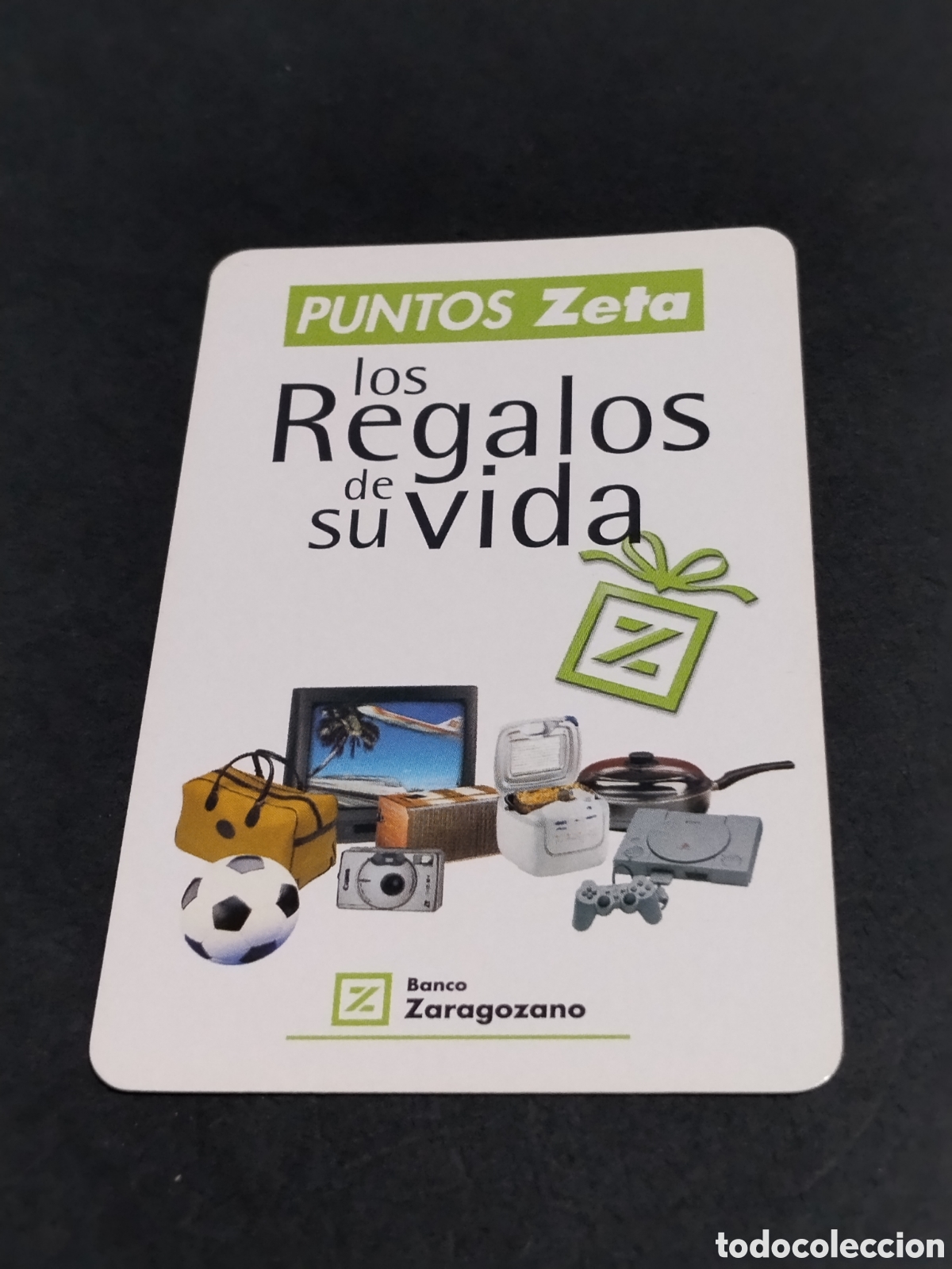 Coleccionismo calendarios: Calendario Fournier Banco Zaragozano 2001