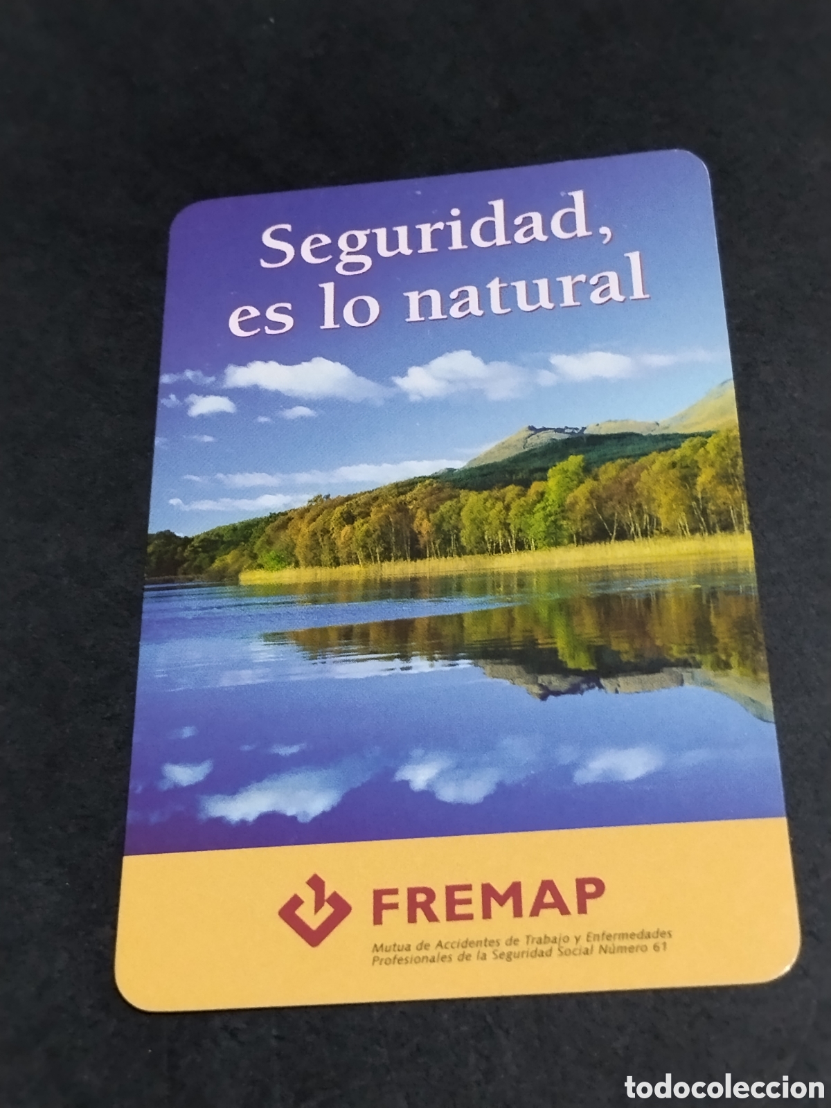 Coleccionismo calendarios: Calendario Fournier FREMAP 2001