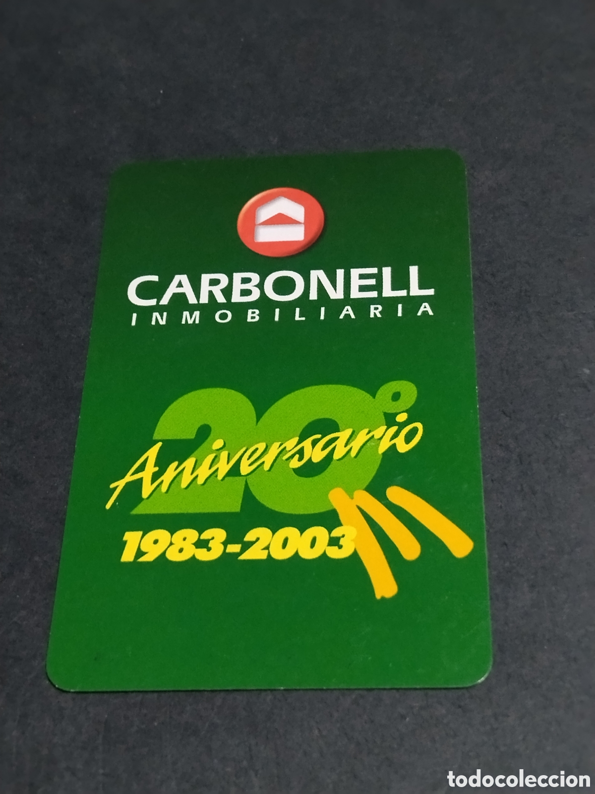 Coleccionismo calendarios: Calendario Fournier Carbonell inmobiliaria Ontinyent 2003