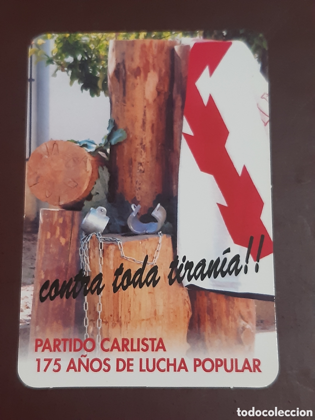 Coleccionismo calendarios: Calendario partido Carlista 2009