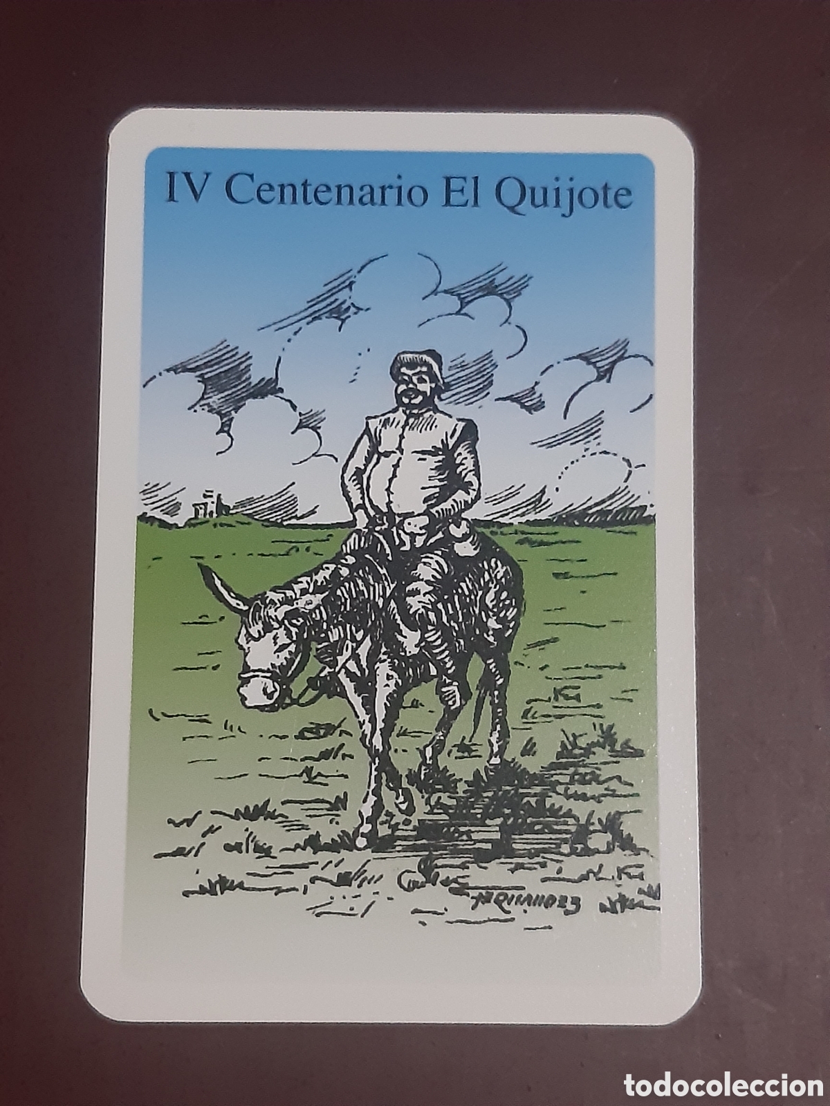 Coleccionismo calendarios: Calendario Comas Sancho Panza 2005